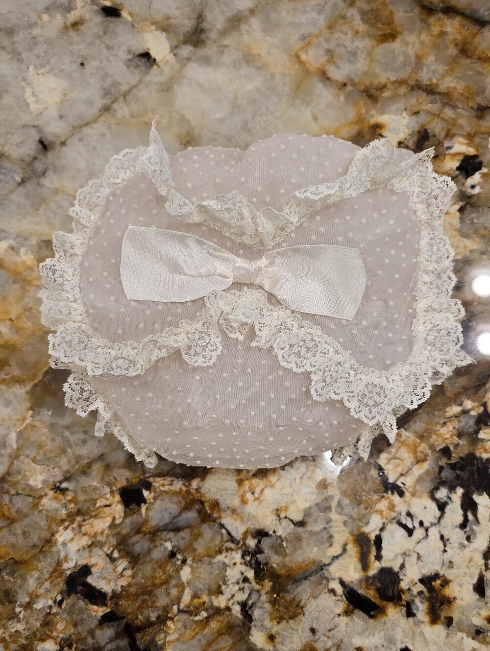 Vintage Playtex Party Pant Diaper Cover Lace Bow Cream Light Pink
